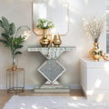 SHYFOY Contemporary Mirrored Console Table