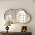 SHYFOY Black Asymmetrical Cloud Shaped Wall Mirror