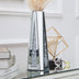 SHYFOY Flower Vase Crushed Diamond Mirrored Vases for Home Decor