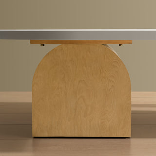 Modern Oval  Minimalist Design Coffee Table