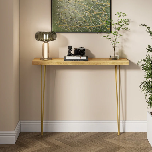 Rectangular Modern Console Table for Living Room