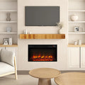 Rustic Fireplace Shelf Mantel Floating Shelf