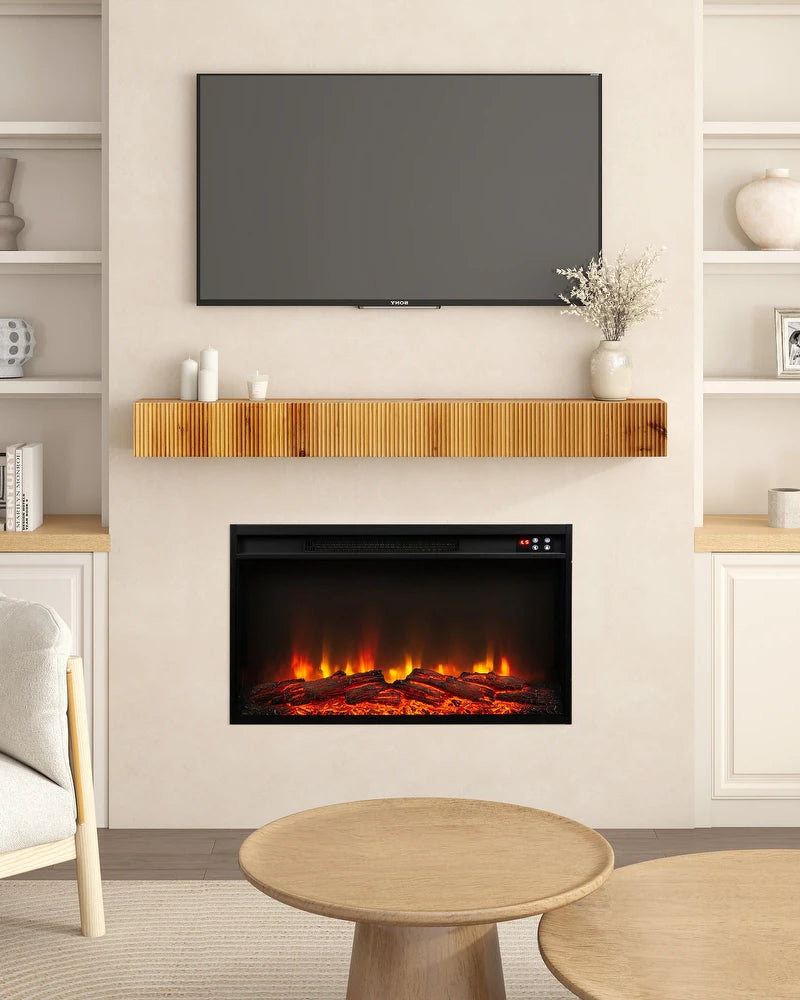 Rustic Fireplace Shelf Mantel Floating Shelf