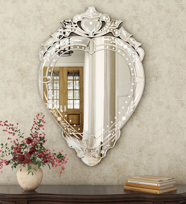 Modern Wall Mirror Irregular Design Decor