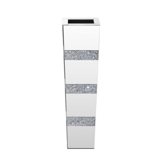 Square Tall Diamond Floor Vase