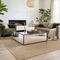 Modern Rectangular Mirrored Coffee Table