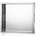 SHYFOY Mirror Glam Tray Bathroom Desktop Storage Tray, Silver Vanity Tray