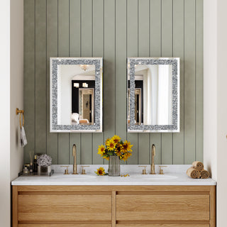 Rectangular Mirrored Medicine Cabinet