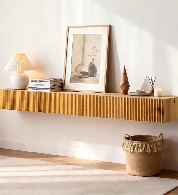 Rustic Fireplace Shelf Mantel Floating Shelf