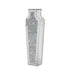 Moderne hohe Bodenvase mit Diamantschliff