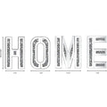 Mirrored Home Letter for Wall Decor Modern Mirror Decorative Wall Art for Home