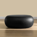 Modern Concrete Coffee Table for Outdoor Patio, Durable Weatherproof Accent Table