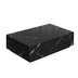 Black Faux Marble Solid Block Rectangular Coffee Table