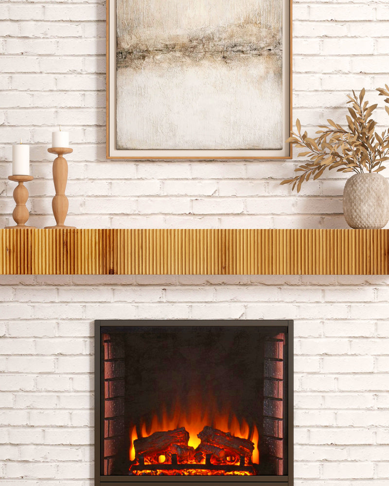 Rustic Fireplace Shelf Mantel Floating Shelf