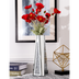 SHYFOY Flower Vase Crushed Diamond Mirrored Vases for Home Decor