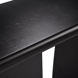 SHYFOY Console Table with Triple Pedestal Entryway Table