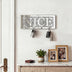 NICE  Mirrored Key Holder with Crystal Hooks