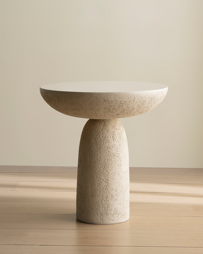 Round Side Table End Table
