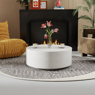 Solid Round Coffee Table