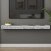 Fireplace Mantel, Mirrored Floating Shelf with Crystal Crushed Diamond Inlay