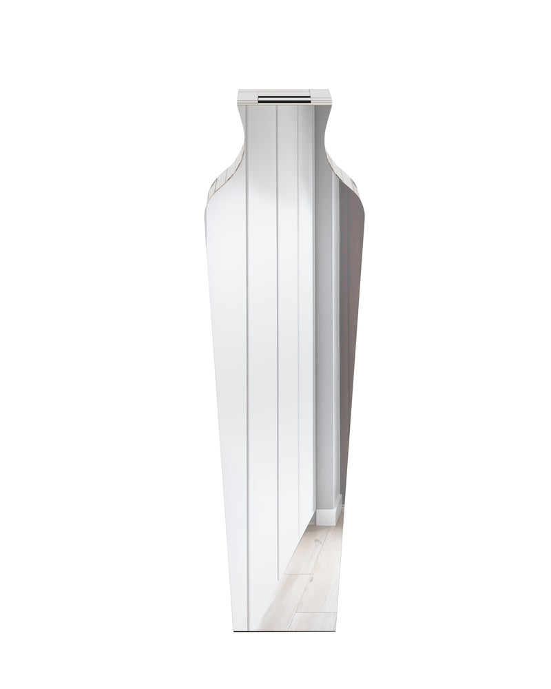18IN Tall Crushed Diamond Floor Vase
