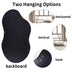 SHYFOY Black Asymmetrical Cloud Shaped Wall Mirror
