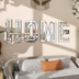 Mirrored Home Letter for Wall Decor Modern Mirror Decorative Wall Art for Home