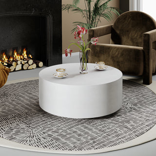 Solid Round Coffee Table