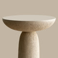 Round Side Table End Table