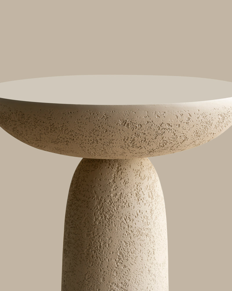 Round Side Table End Table