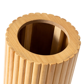 Aesthetic Wooden Floor Vase Perfect Home Decor Upgrade