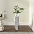 18IN Tall Crushed Diamond Floor Vase