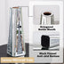 SHYFOY Flower Vase Crushed Diamond Mirrored Vases for Home Decor