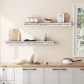 Fireplace Mantel, Mirrored Floating Shelf with Crystal Crushed Diamond Inlay