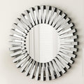 SHYFOY  Wall Mirrors Decorative Round Sunburst Mirror