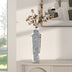 Modern Tall Crushed Diamond Floor Vase