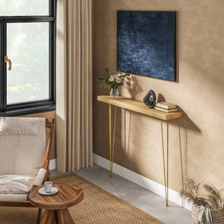 Rectangular Modern Console Table for Living Room