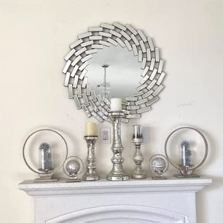 SHYFOY Beveled Decorative Wall Mirrors