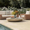 Minimalist Round Magnesium Oxide Coffee Table