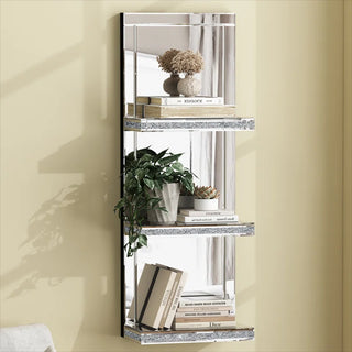 Mirrored Accent Shelves 3-Tier (1 PCS)