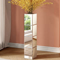 SHYFOY Handmade Glass Tall Floor Vase Fake Flower Vase
