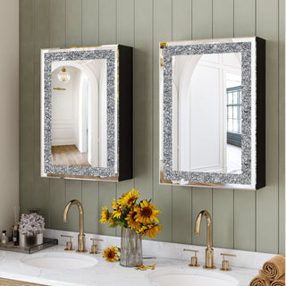 Rectangular Mirrored Medicine Cabinet