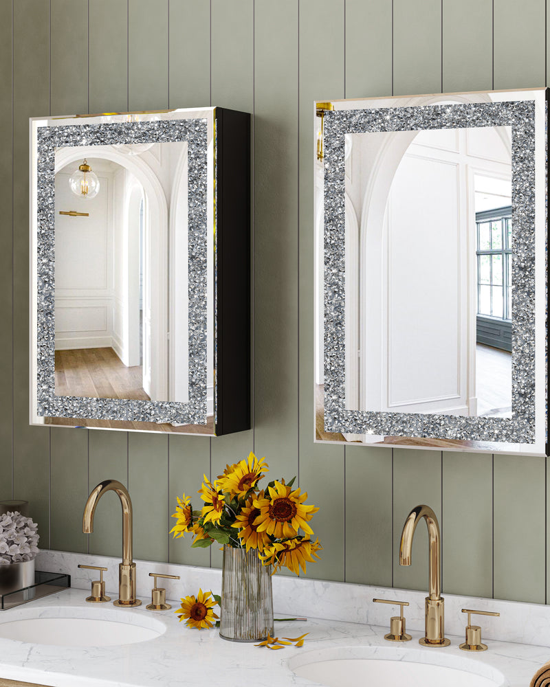 Rectangular Mirrored Medicine Cabinet