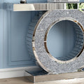 Glam Entry Console Table Mirror Accent Table