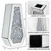 Modern Crystal Decorative Mirror Vases Stunning Luxury Flowers Home Decor Silver