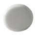 Mesa Auxiliar Moderna para Exteriores, Mesa Decorativa Escultórica para Patio, Aspecto de Hormigón Blanco