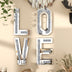Crushed Diamond Wall Decor Large Size Crystal Mirror Set