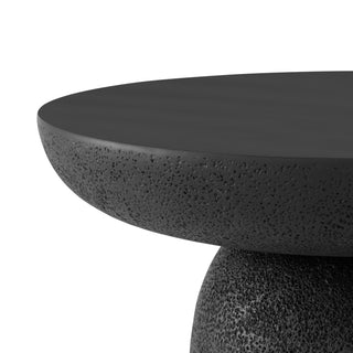 Black Round Coffee Tables Accent Center Table