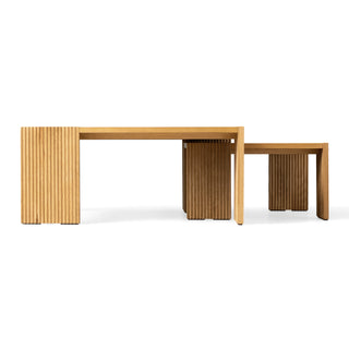 Square Solid Wood Coffee Table