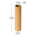 Aesthetic Wooden Floor Vase Perfect Home Decor Upgrade